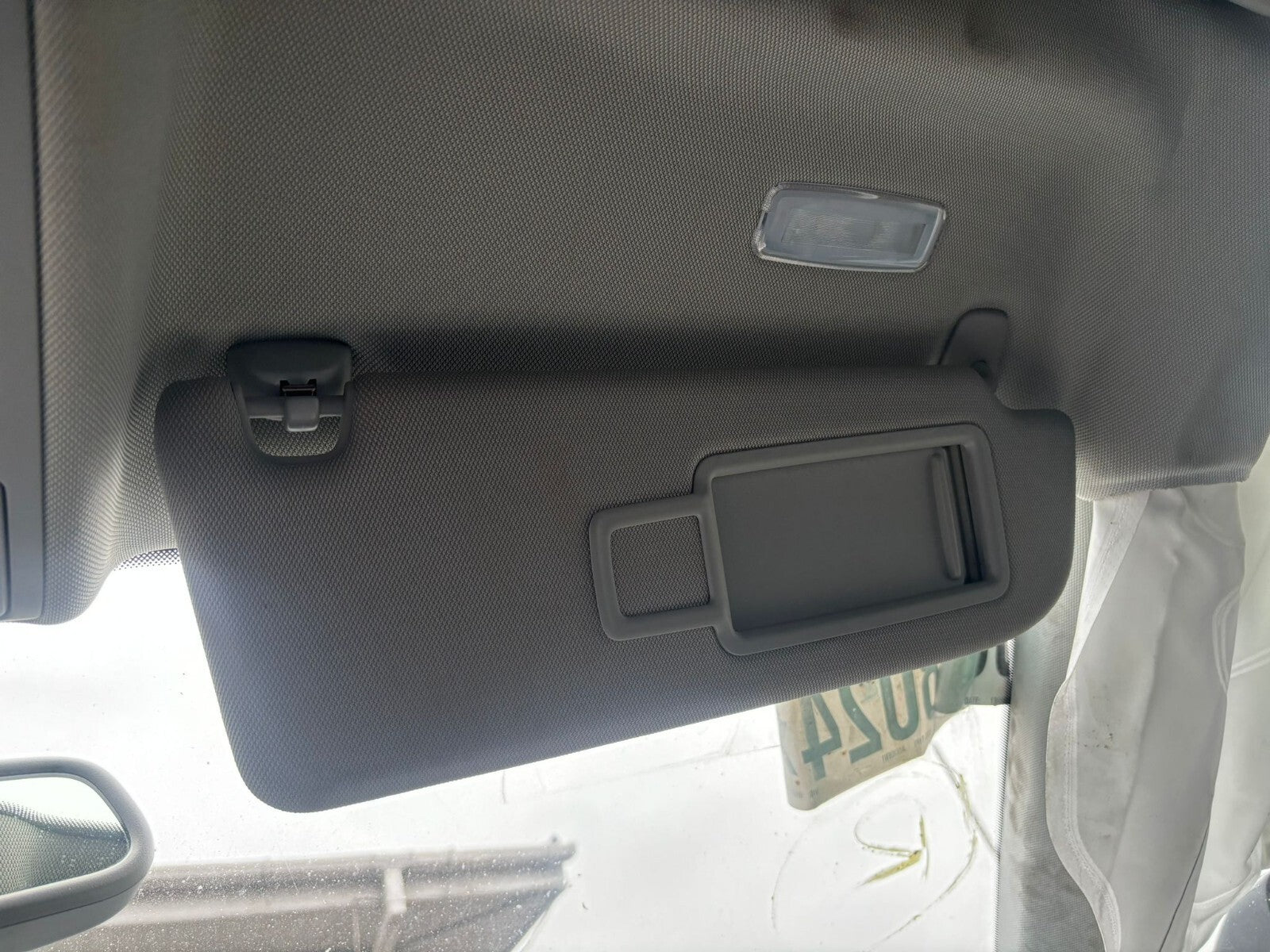 2017 AUDI A6 C7 4G OSF DRIVER SIDE FRONT SUN VISOR BEIGE