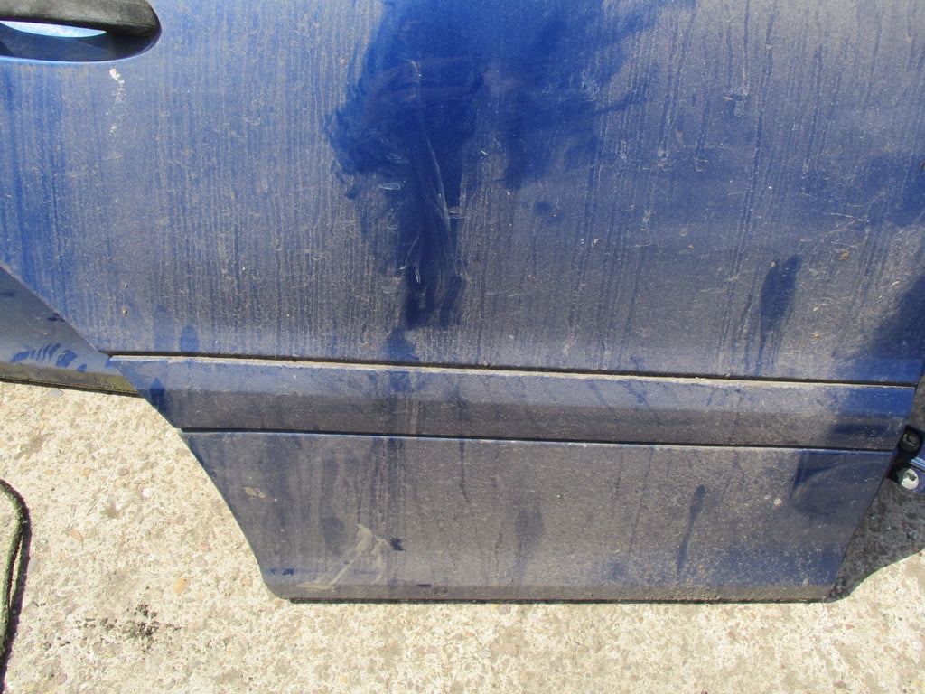 MERCEDES C CLASS W203 2001 OSR DRIVER SIDE REAR DOOR GLASS REGULATOR BLUE