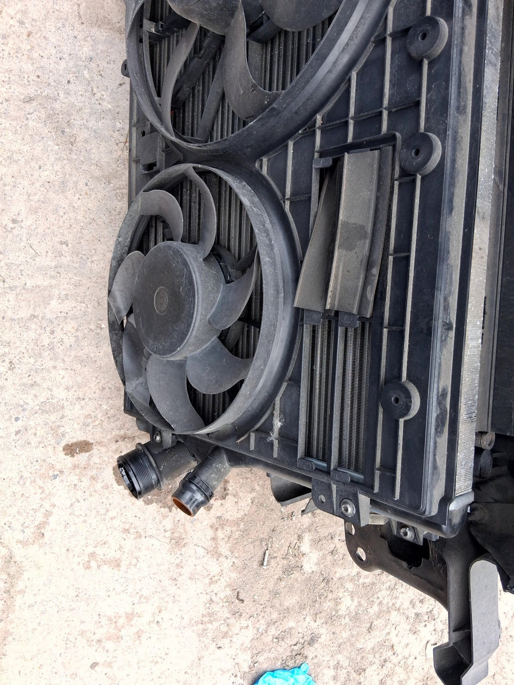 2014 VW VOLKSWAGEN PASSAT B7 2.0 DIESEL COMPLETE RAD PACK RADIATOR FRONT PANEL