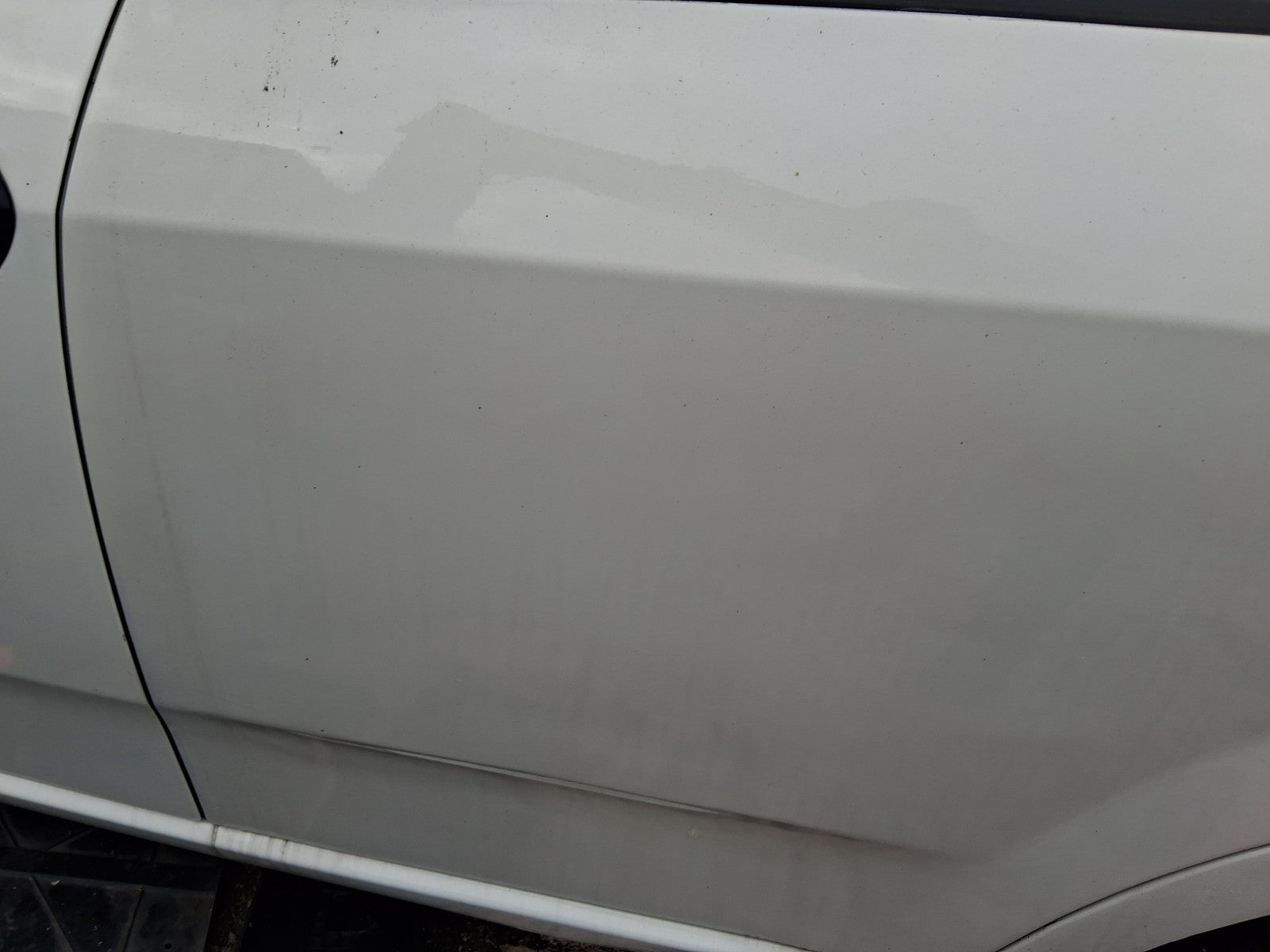 2014 FIAT PUNTO FACELIFT 5 DOOR MK3 NSR COMPLETE PASSENGER SIDE REAR DOOR WHITE