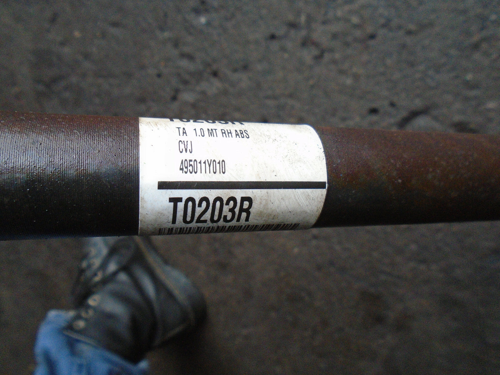 KIA PICANTO 2017 MK2 1.0 PETROL OSF DRIVER SIDE FRONT DRIVESHAFT 495011Y010