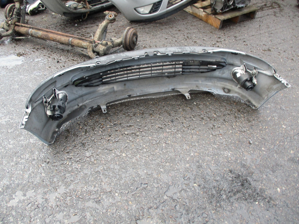 PEUGEOT 206 PRE FACELIFT FRONT BUMPER FOG LIGHTS COMPLETE SILVER BLUE
