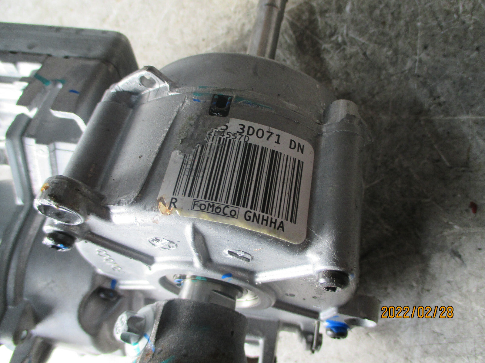 FORD ECO SPORT 2018 ELECTRIC POWER STEERING COLUMN CN153D071DN