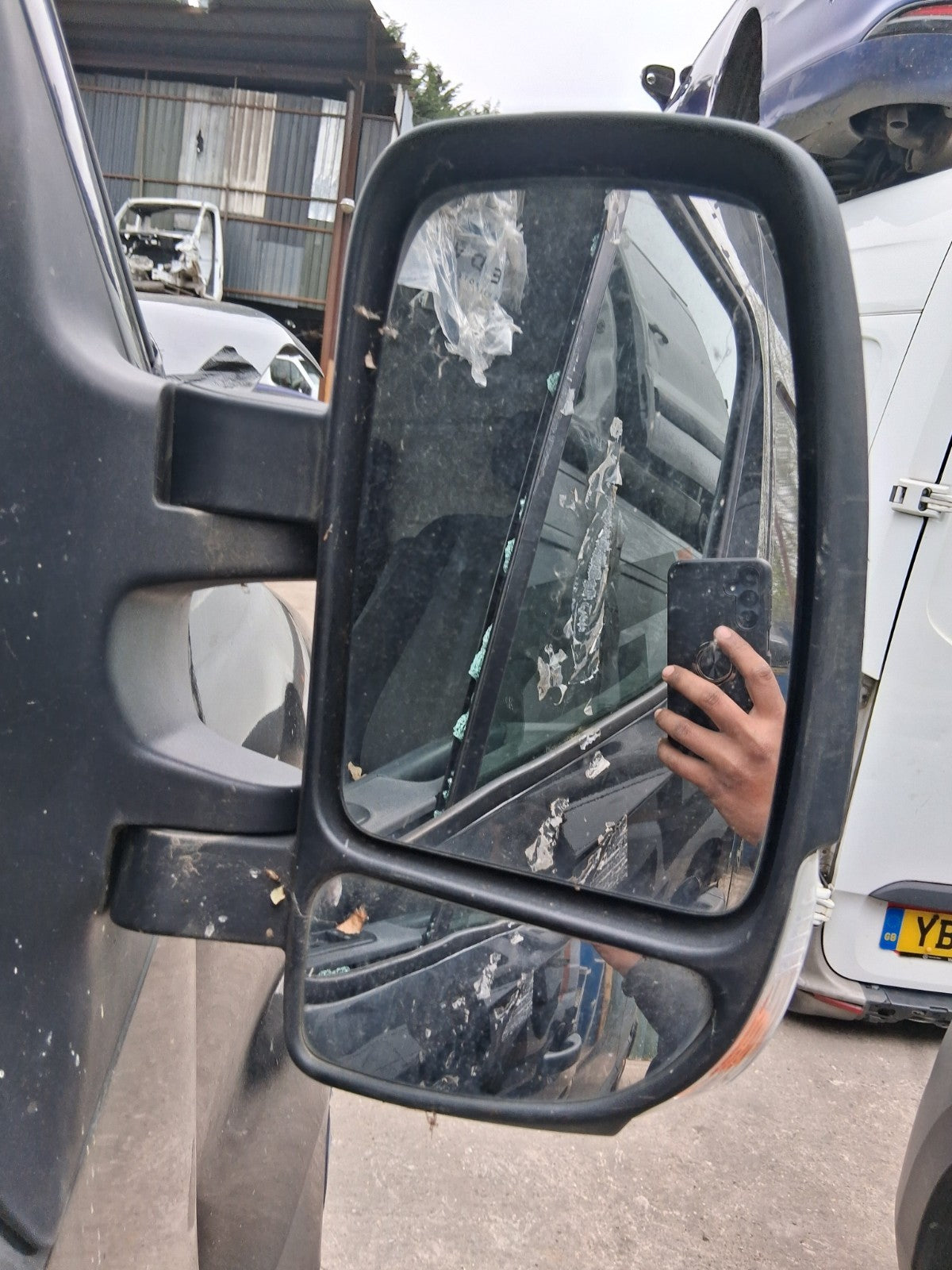 2021 NISSAN NV400 MK1 OSF DRIVER SIDE FRONT RIGHT WING MIRROR BLACK