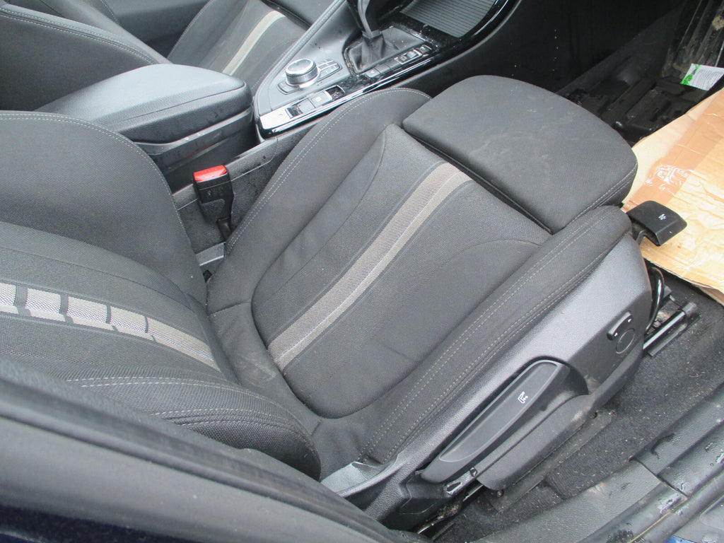 BMW X1 2018 F48 OSF DRIVER SIDE FRONT INTERIOR COMPLETE SEAT AIRBAG FABRIC