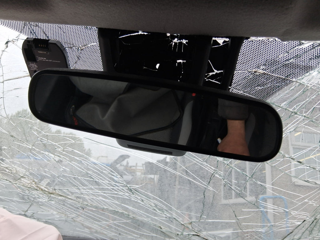 TOYOTA YARIS MK3 2019 REAR VIEW FRONT INTERIOR MIRROR