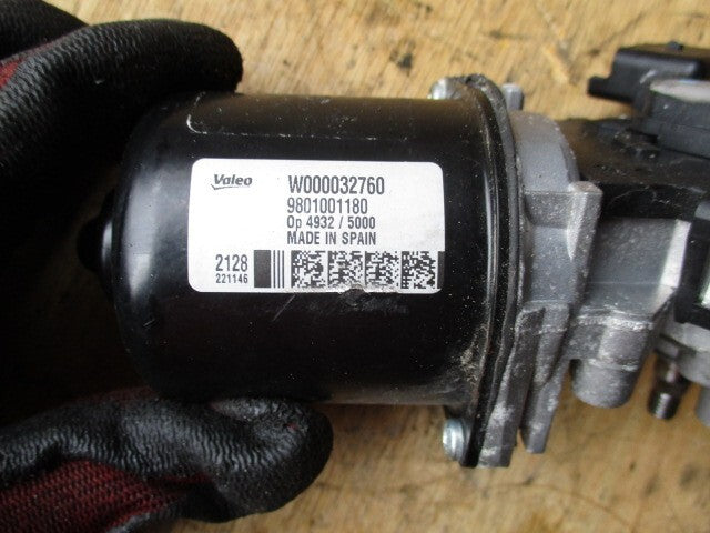 CITROEN C4 CACTUS 2018 FRONT WINDSCREEN WIPER MOTOR 9801001180