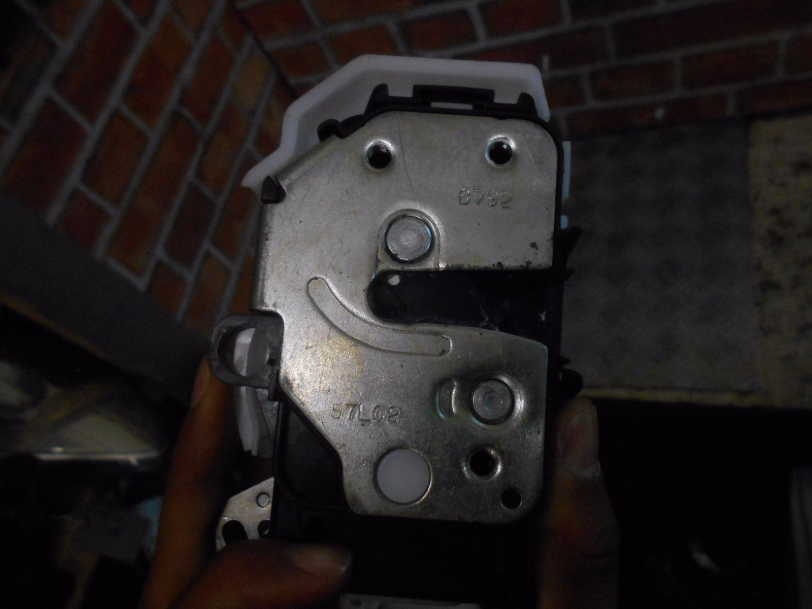 FIAT PUNTO 2003 188 3 DOOR FRONT OFF SIDE CENTRAL LOCKING DOOR MECHANISM B792