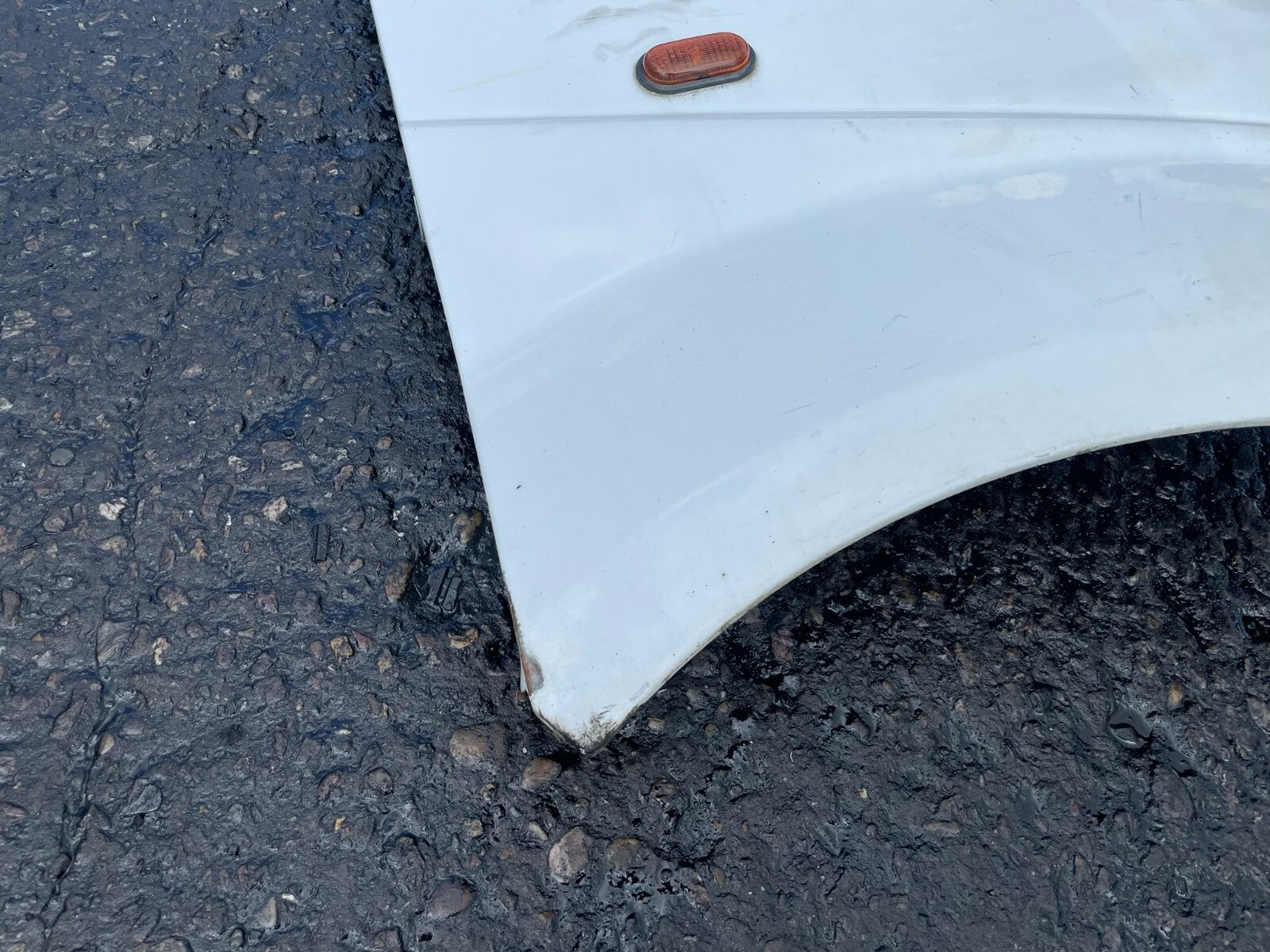 2007 VAUXHALL VIVARO MK1 X83 OS DRIVER SIDE WING PANEL WHITE