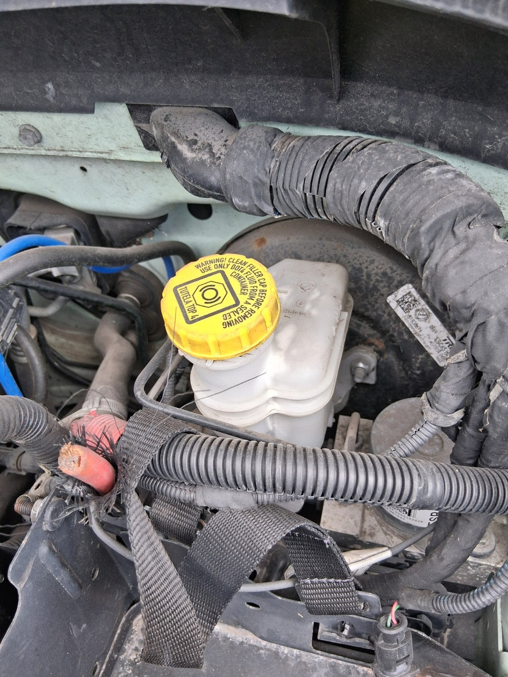2015 FIAT 500 LOUNGE MK1 1.2 PETROL BRAKE FLUID RESERVOIR BOTTLE TANK