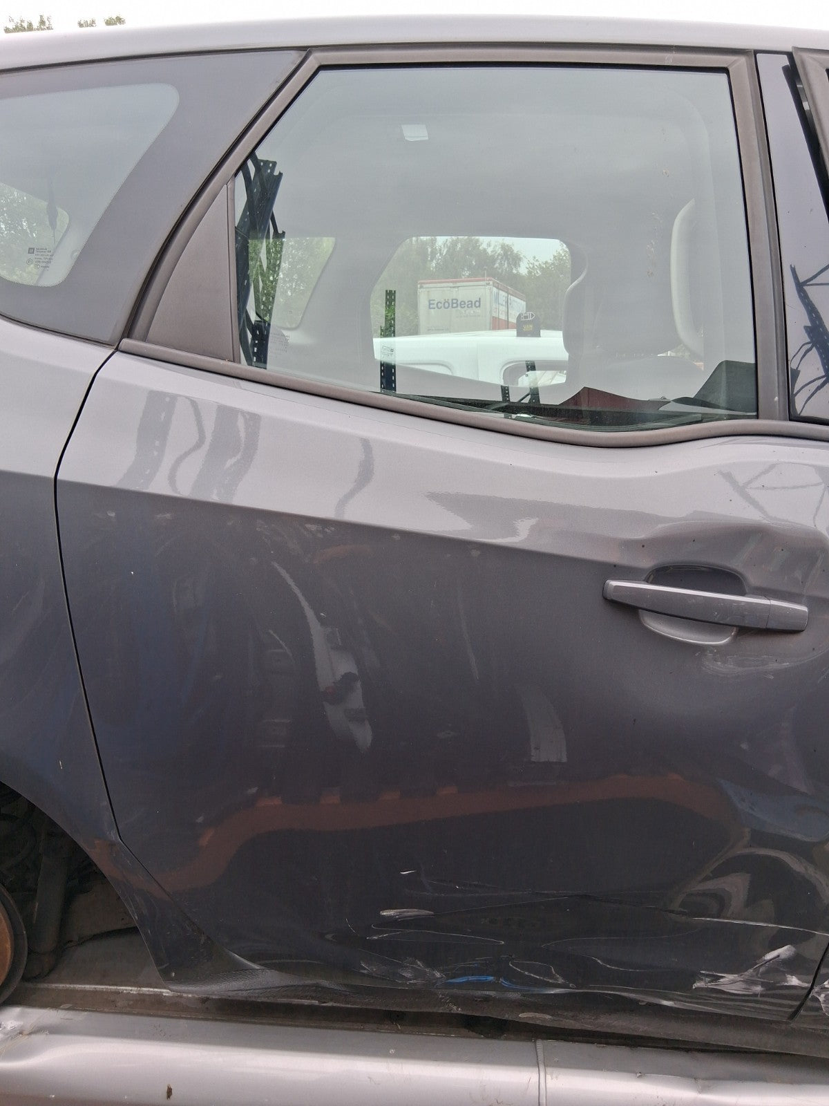 2017 VAUXHALL MERIVA B MK2 OSR DRIVER SIDE REAR RIGHT BARE DOOR GREY Z195