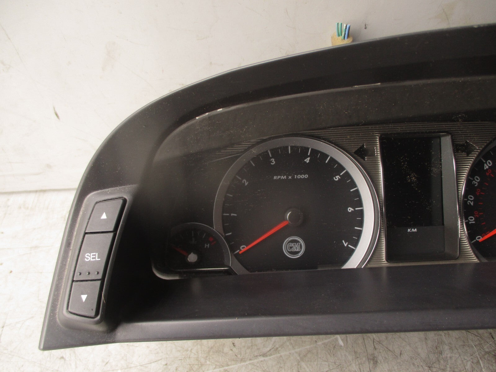 2010 FORD DORCHESTER COLEMAN MILNE SPEEDOMETER INSTRUMENT CLUSTER 8R2910849