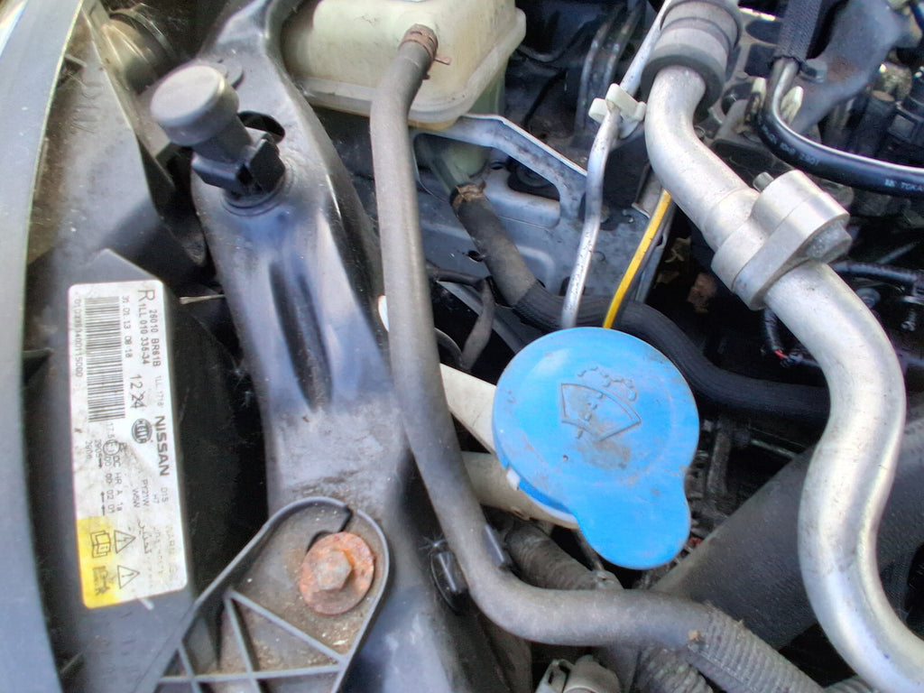 2013 NISSAN QASHQAI J10 1.6 DIESEL WINDSCREEN WASHER RESERVOIR PUMP TANK