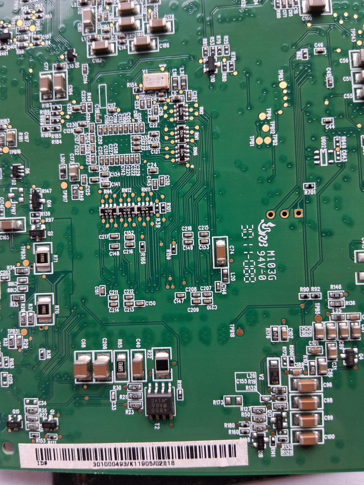 2017 BMW 5 SERIES CIRCUIT BOARD 301000493/K11905/02818 PCB MAGNETIC MARELLI