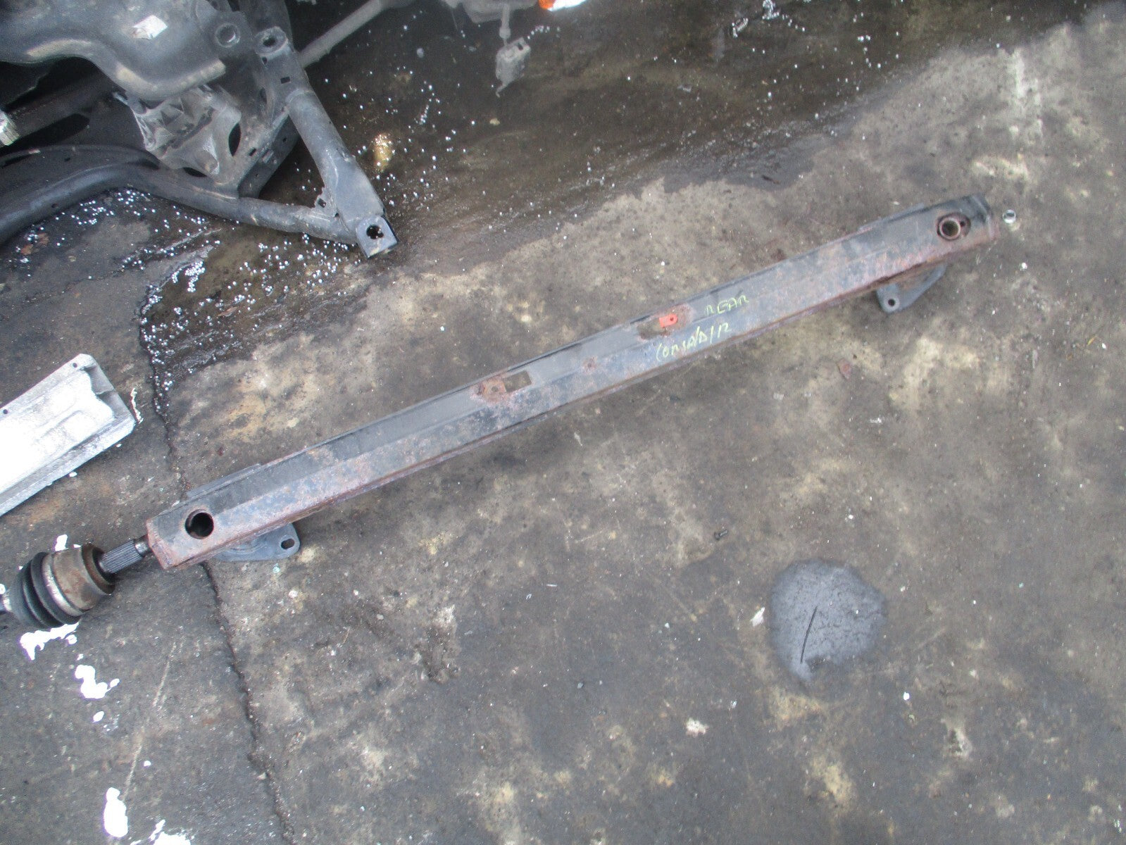 2012 VAUXHALL CORSA D REAR BUMPER CRASH REINFORCEMENT BAR