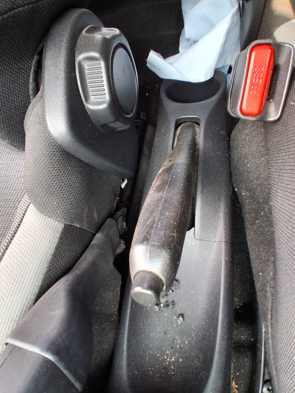 2020 TOYOTA AYGO MK2 MANUAL HANDBRAKE LEVER MECHANISM