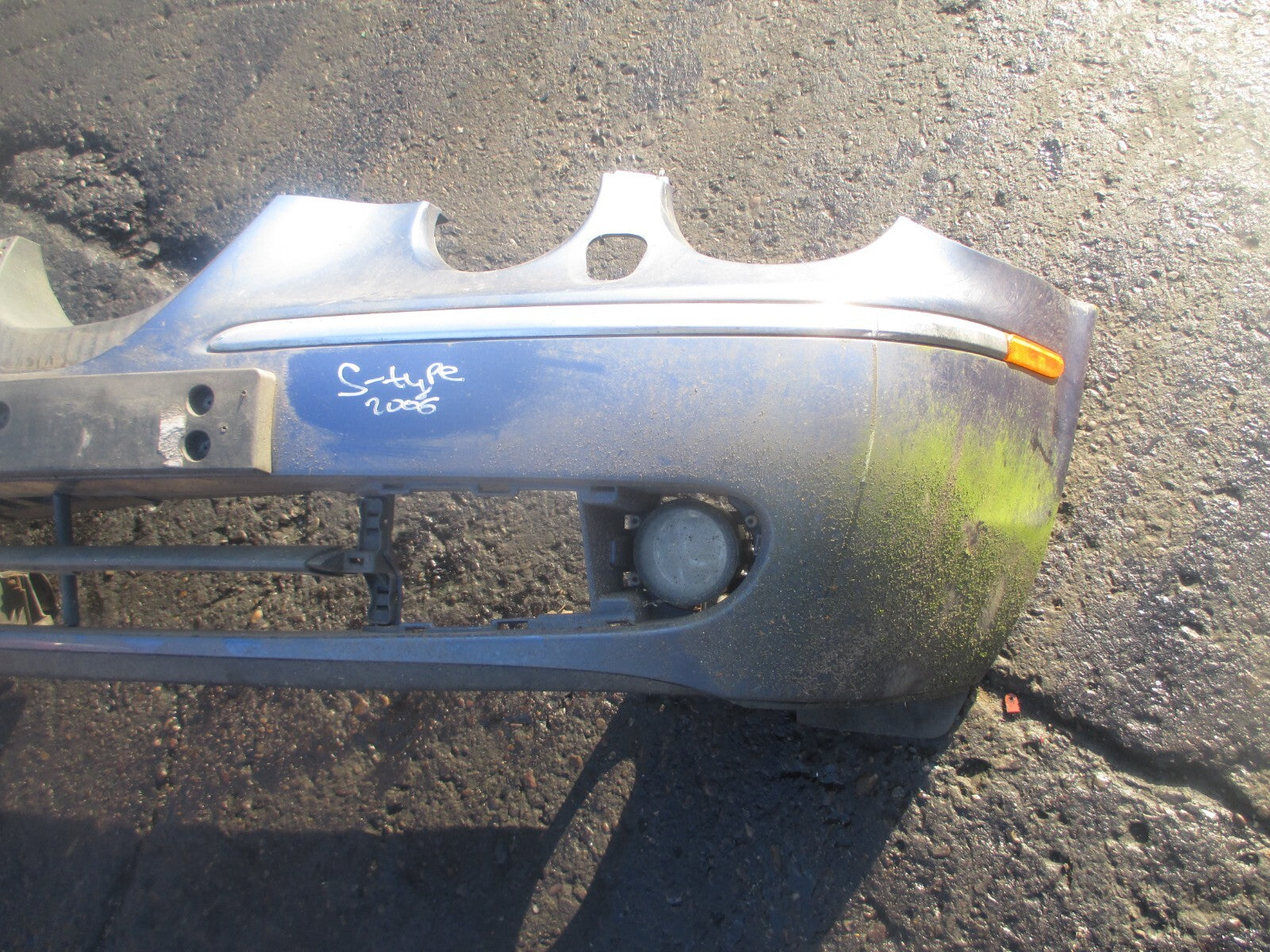 JAGUAR S TYPE 2004 - 2007 FRONT COMPLETE BUMPER BLUE