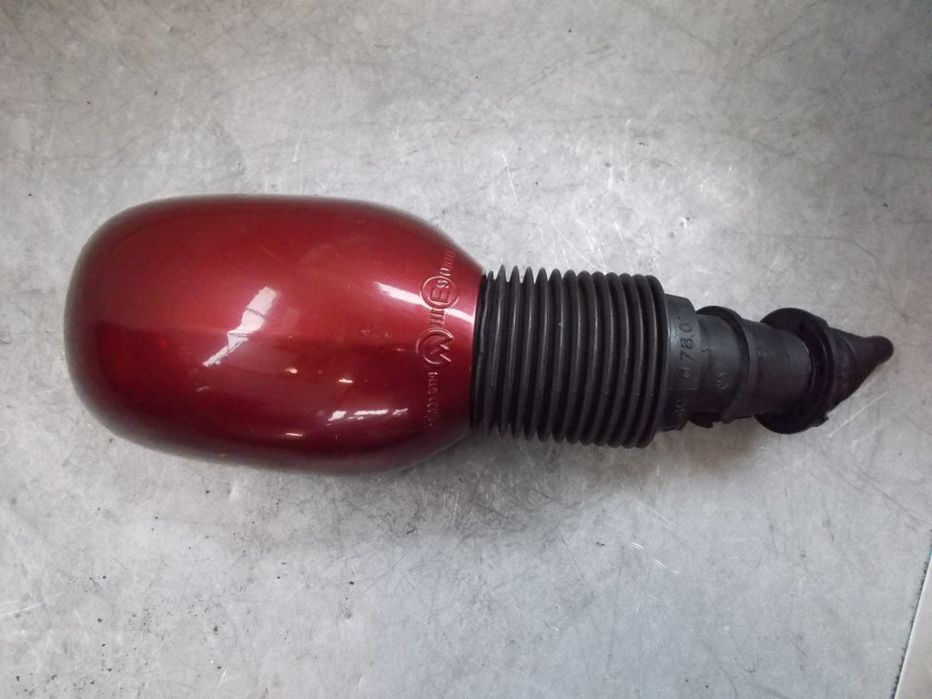 2008 FORD KA OS DRIVERS SIDE MANUAL WING MIRROR DOOR MIRROR E9010113  RED
