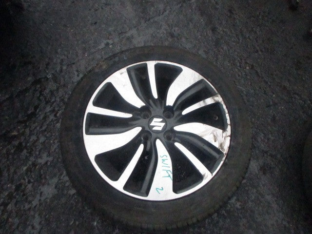2019 SUZUKI SWIFT MK4 16 INCH ALLOY WHEEL WITH TYRE 185/55R16 REF  2