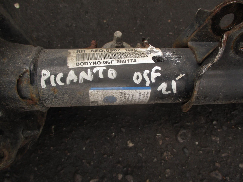 2021 KIA PICANTO MK3 1.0 PETROL OS DRIVER SIDE FRONT SHOCK ABSORBER 54660G6200