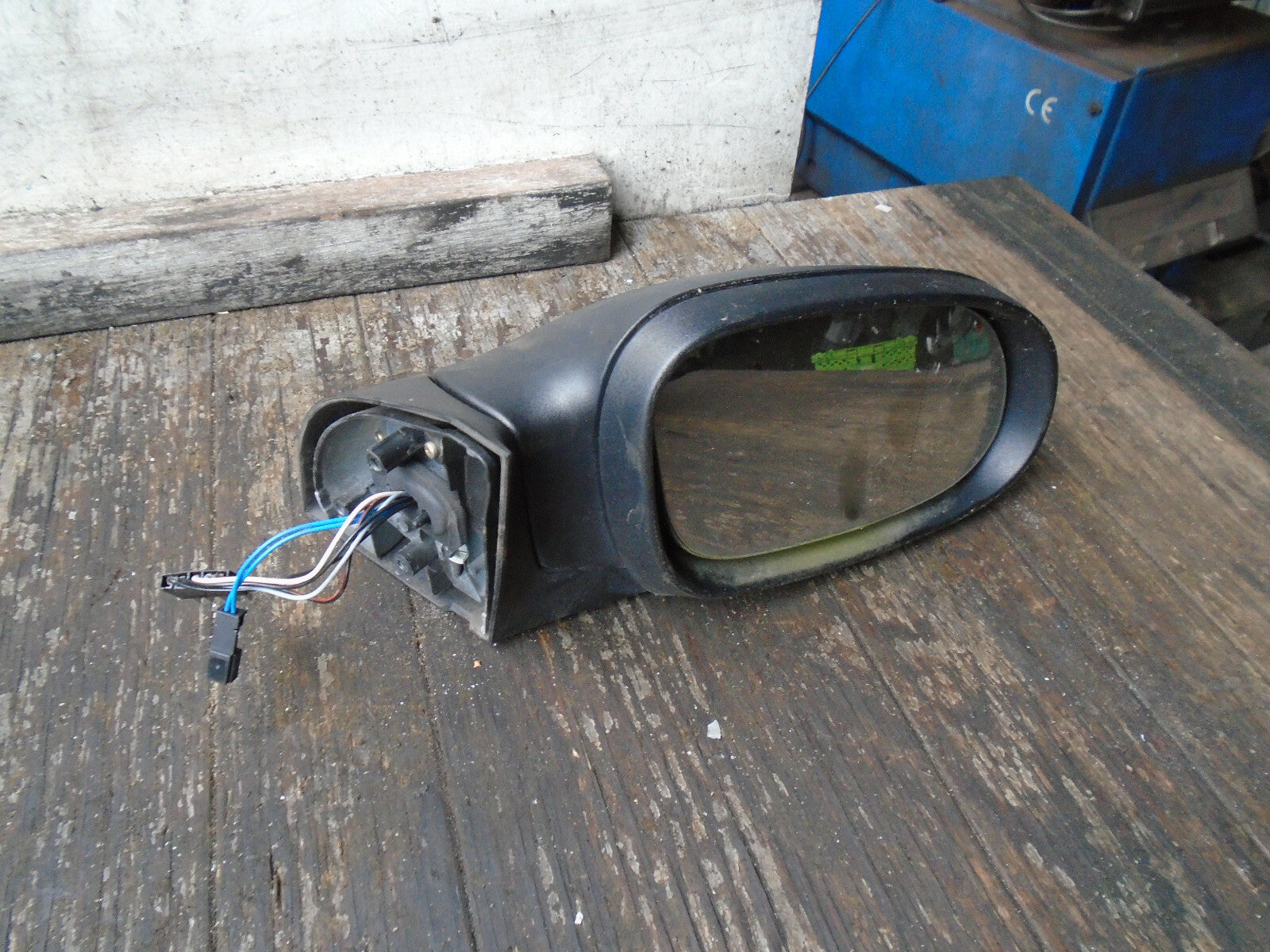 MERCEDES BENZ A CLASS W169 2003 OS DRIVER SIDE WING MIRROR BLACK