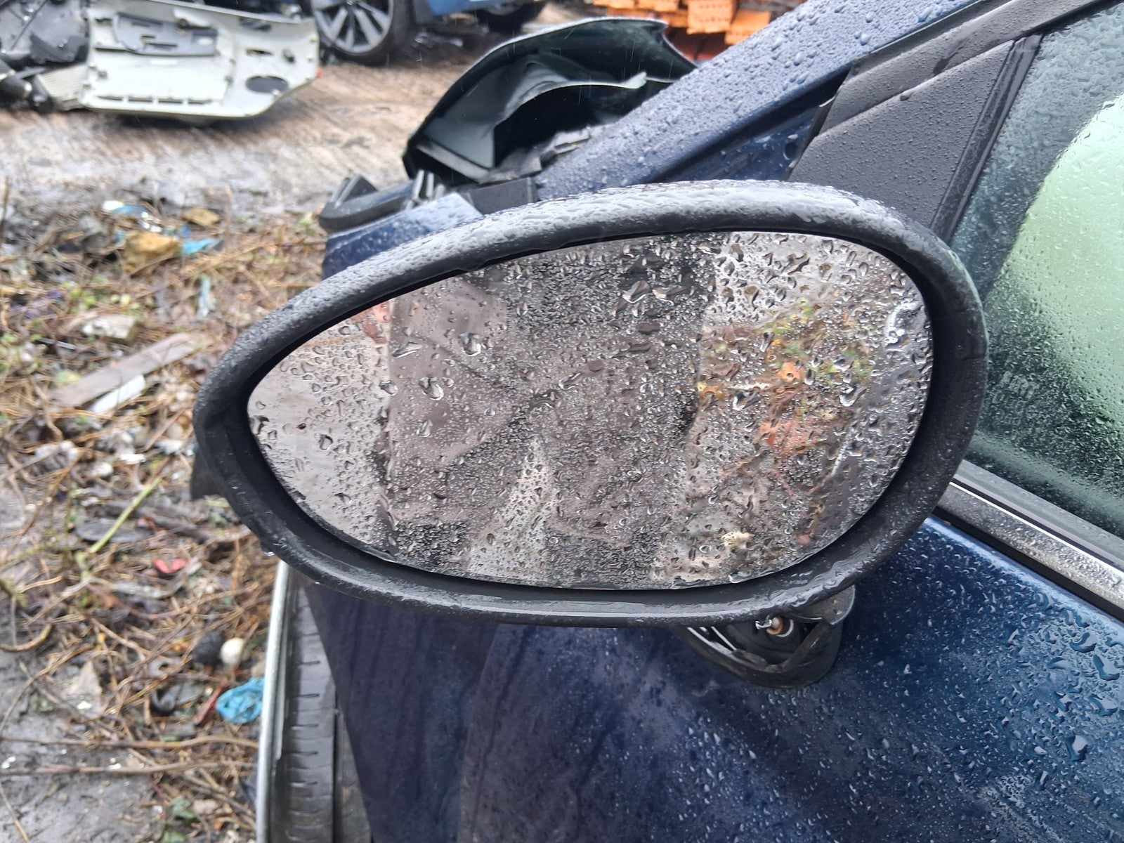 2023 FIAT 500 MHEV NSF PASSENGER SIDE FRONT LEFT WING MIRROR
