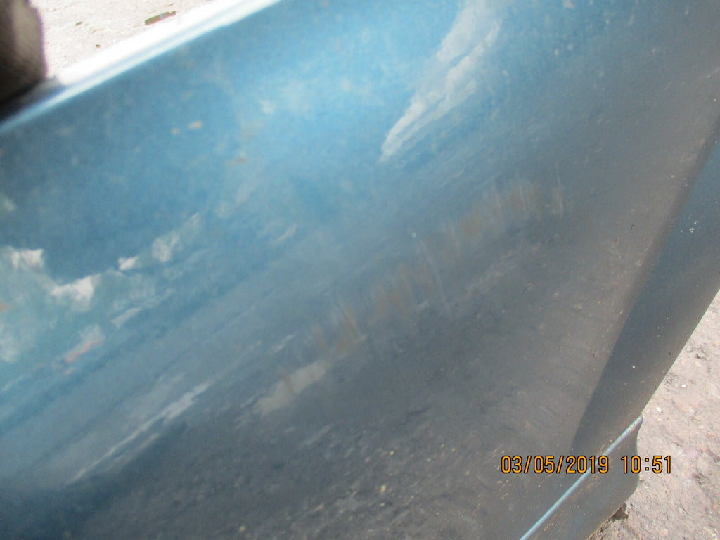 VAUXHALL VECTRA B REAR BUMPER GREEN BLUE