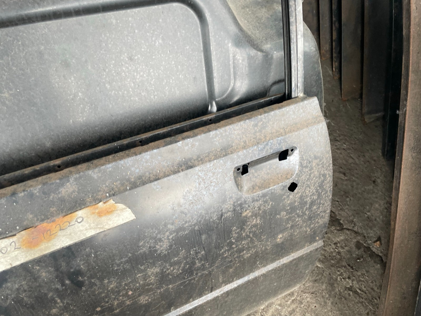 1977 - 1979 TOYOTA COROLLA NSF PASSENGER SIDE FRONT DOOR PANEL NEW OLD STOCK