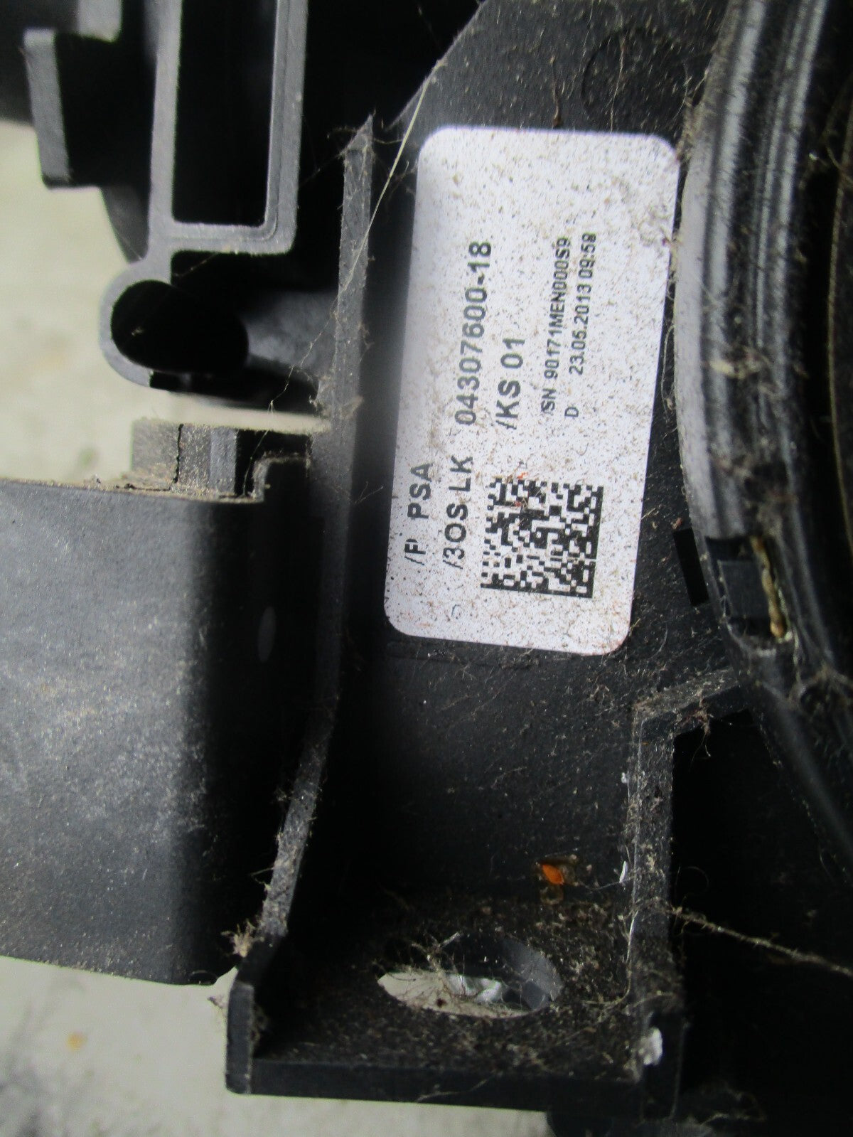 2013 PEUGEOT 5008 INDICATOR WIPER CONTROL SWITCH STALK 04307600-18