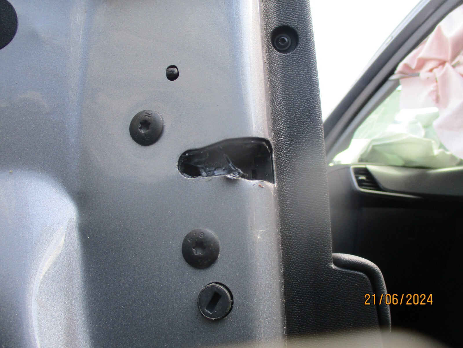 VAUXHALL MOKKA B MK2 2022 NSF PASSENGER SIDE FRONT DOOR LOCK MECHANISM