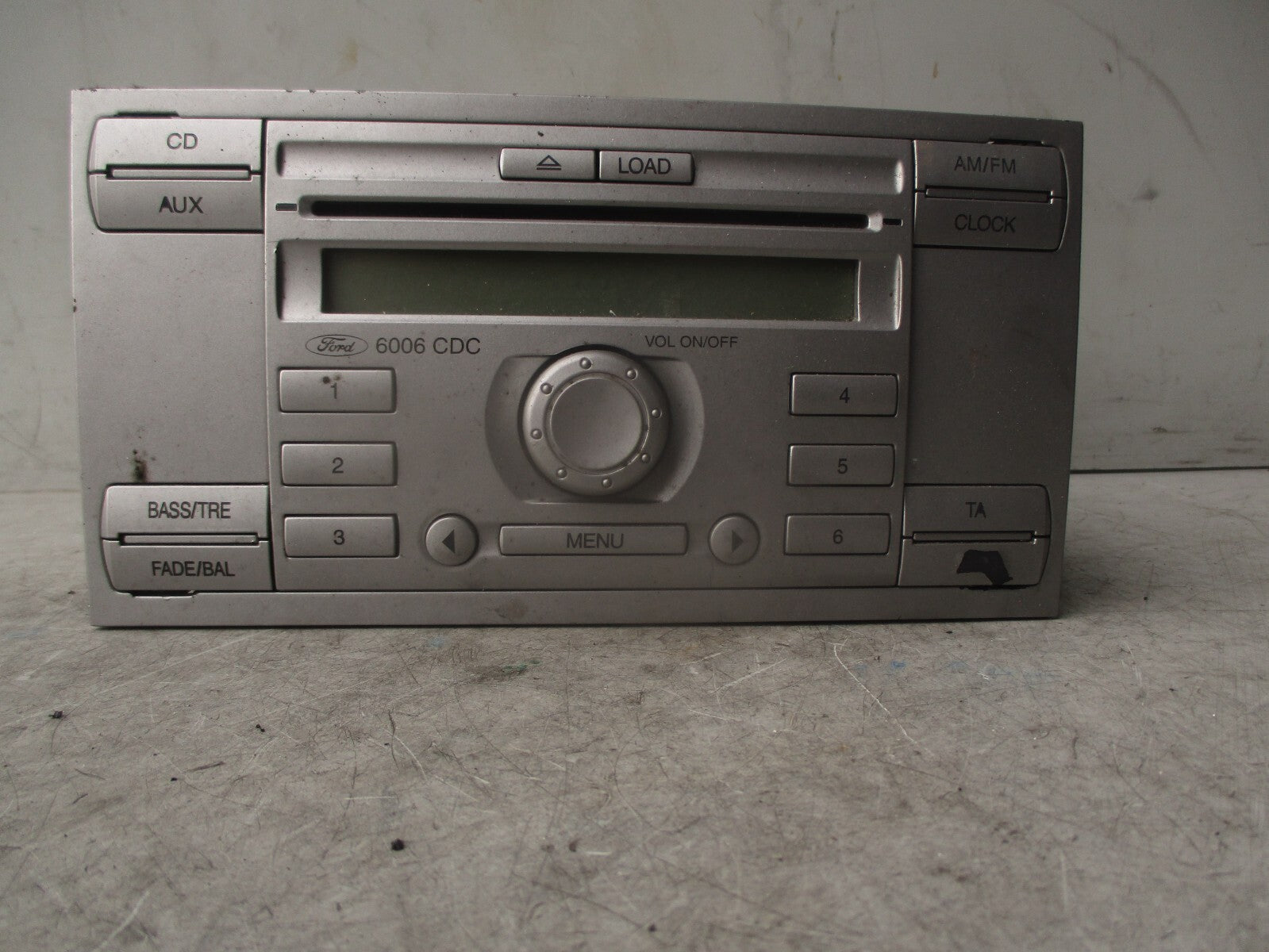2007 FORD S MAX RADIO CD PLAYER STEREO HEAD UNIT 6M2T18C815BF