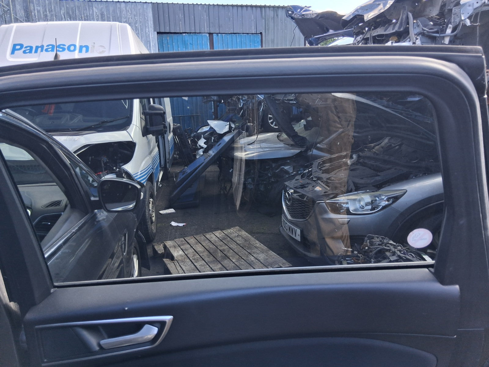 2017 FORD S MAX MK2 OSR DRIVER SIDE REAR RIGHT WINDOW GLASS