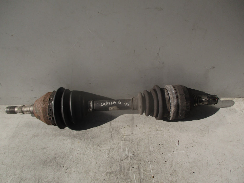 2014 VAUXHALL ZAFIRA B NSF PASSENGER FRONT LEFT DRIVE SHAFT