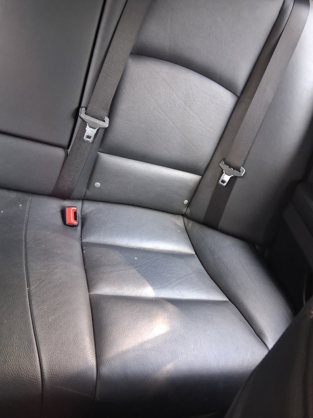2012 BMW 5 SERIES F10 REAR BACK SEAT CENTER CONSOLE BENCH SEAT COMPLETE LEATHER