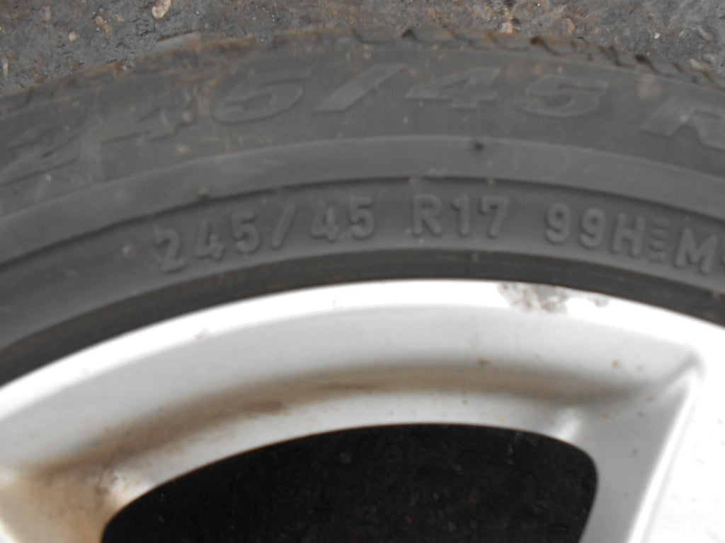 MERCEDES E CLASS W212 2016 5 SPOKE ALUMINIUM ALLOY WHEEL 245/45 R17 REF002