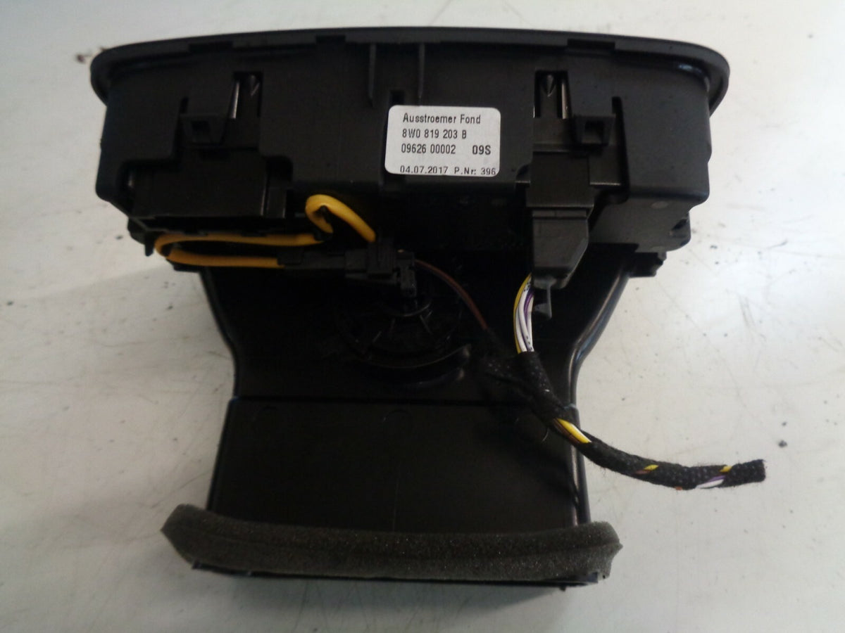 AUDI A5 8W6 2017 CENTRE CONSOLE REAR AIR VENTS 8W0819203B