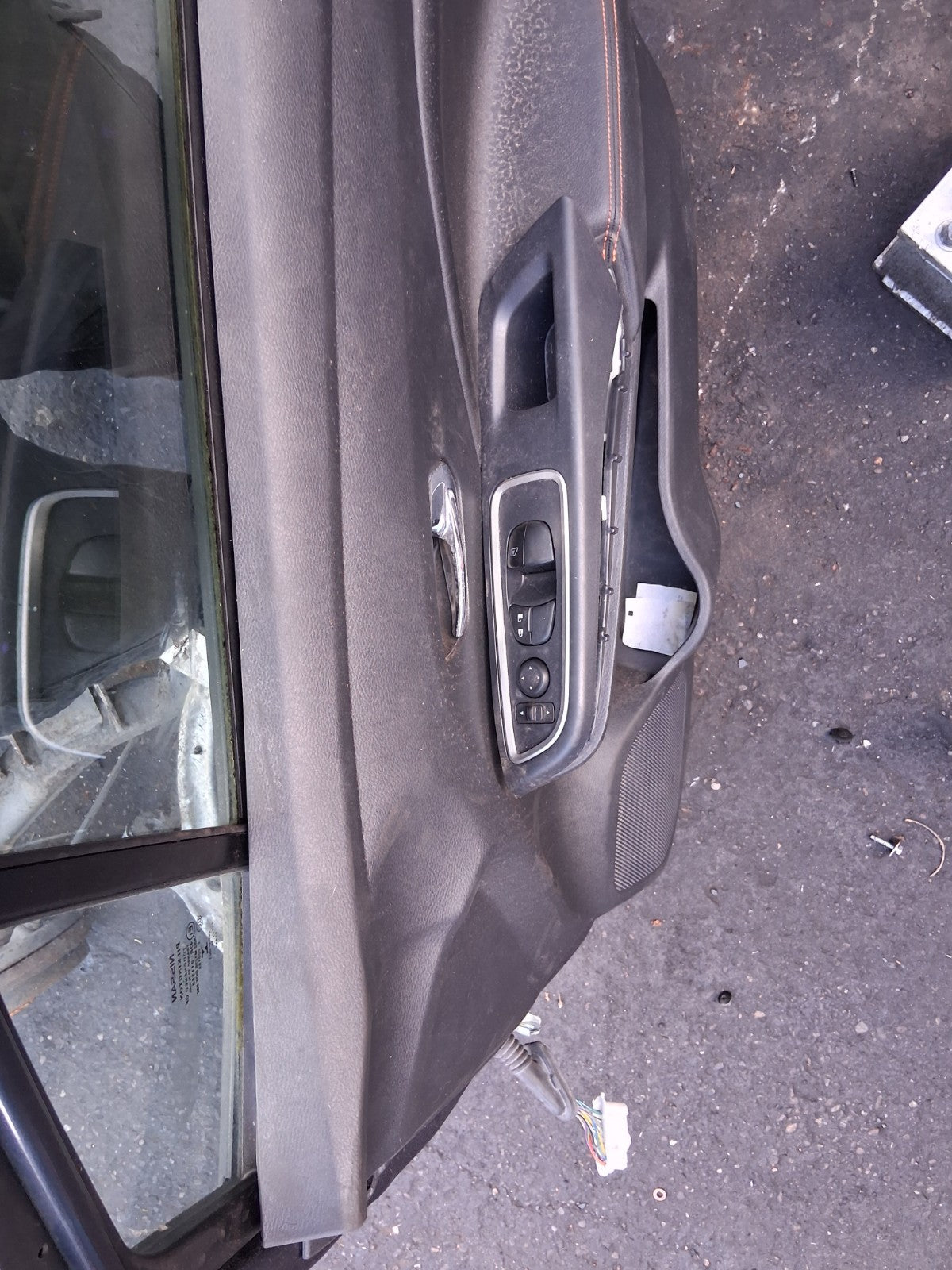 2018 NISSAN MICRA K14 OSF DRIVER SIDE FRONT COMPLETE DOOR GREY TITANIUM KPN
