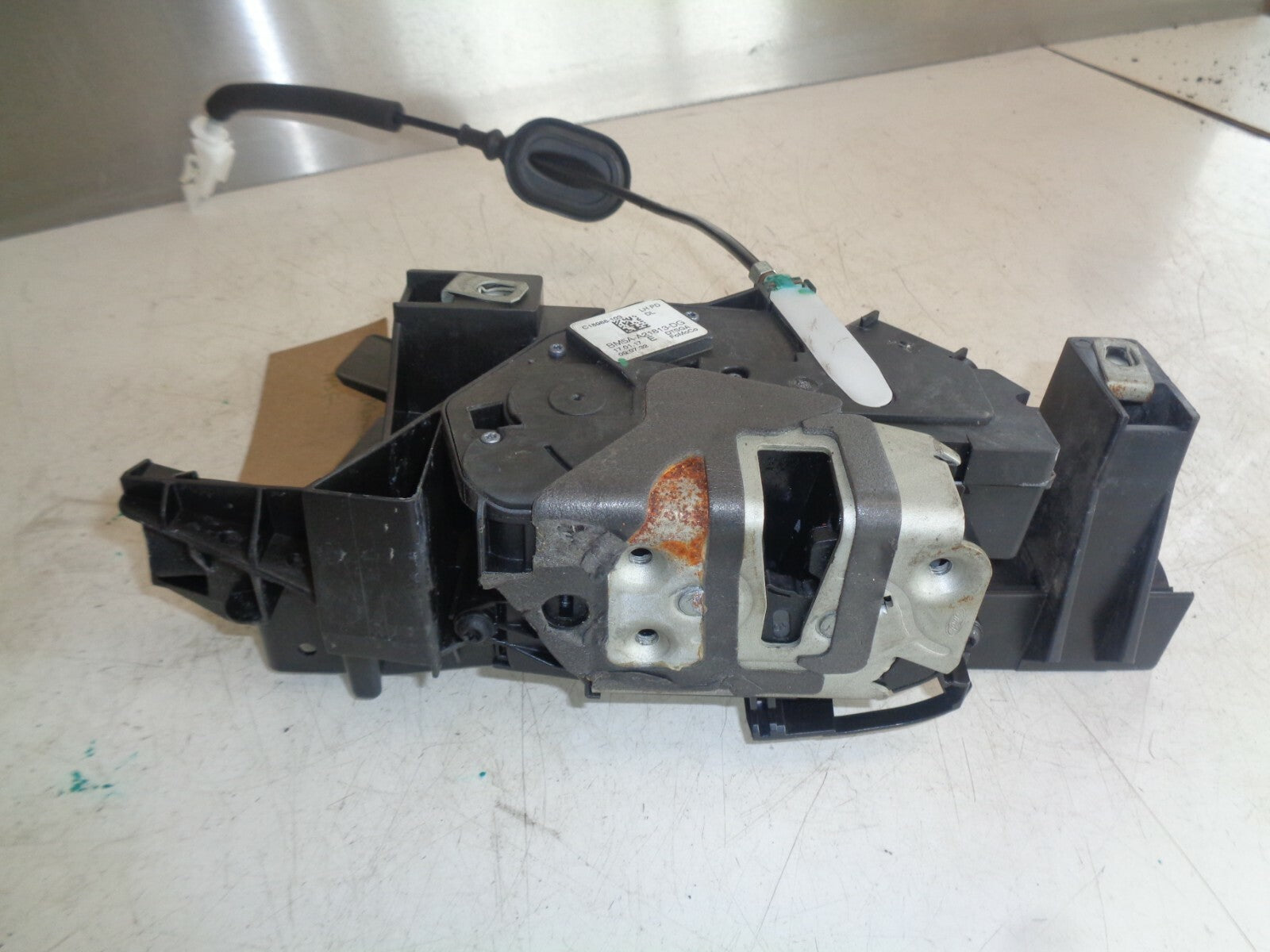 FORD MONDEO MK5 2017 NSF PASSENGER FRONT DOOR LOCK MECHANISM BM5AA21813DG