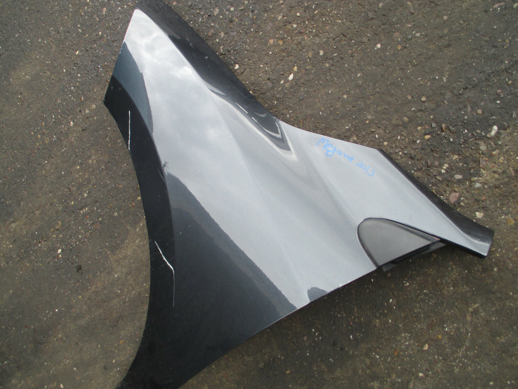 RENAULT MEGANE MK3 2013 3 DOOR NS PASSENGER SIDE WING PANEL GRIS ECLIPSE