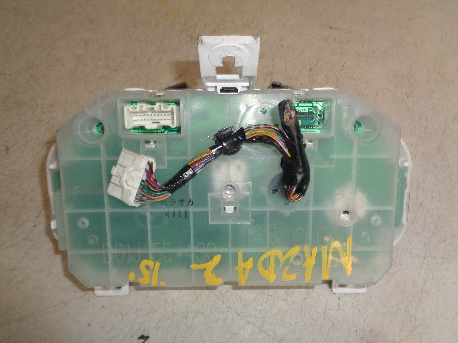 MAZDA 2 DJ MK3 2015 1.5 PETROL SPEEDOMETER INSTRUMENT CLUSTER D01J55430