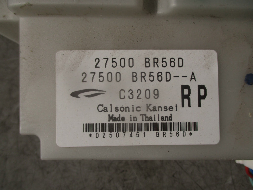 2012 NISSAN QASHQAI J10 HEATER CLIMATE CONTROL SWITCH PANEL 27500BR56D