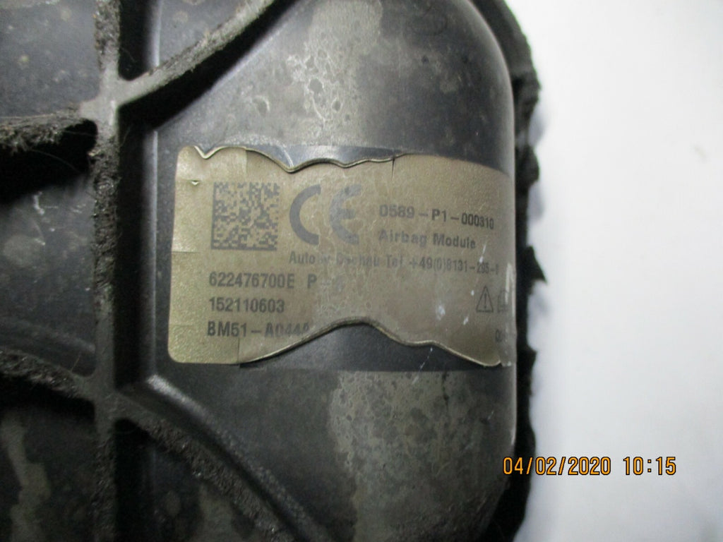 FORD FOCUS MK3 2015 NS PASSENGER SIDE AIRBAG AIR BAG BM51-A044A74 FIRE DAMAGE