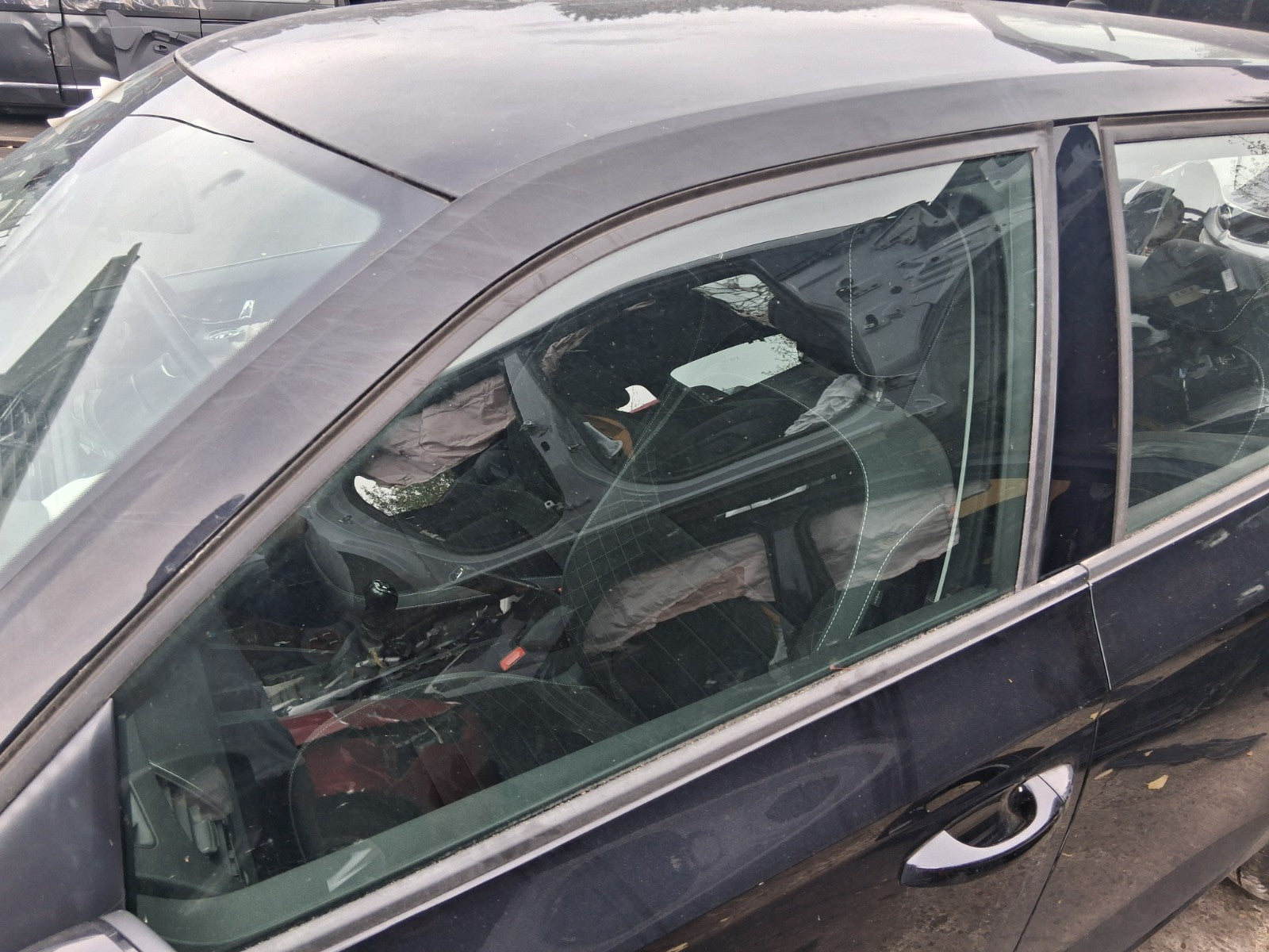 2020 SKODA FABIA MK3 NJ HATCHBACK NSF PASSENGER SIDE FRONT LEFT WINDOW GLASS