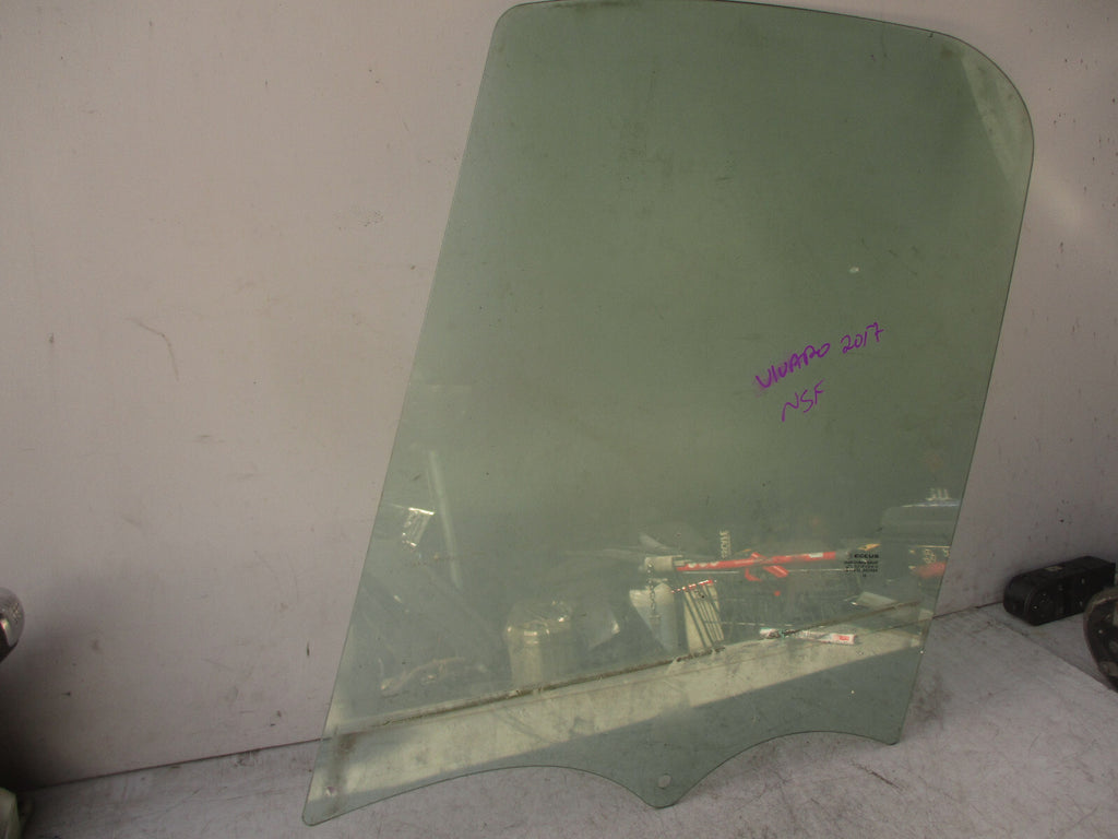 2017 VAUXHALL VIVARO NSF PASSENGER SIDE FRONT LEFT DOOR WINDOW GLASS