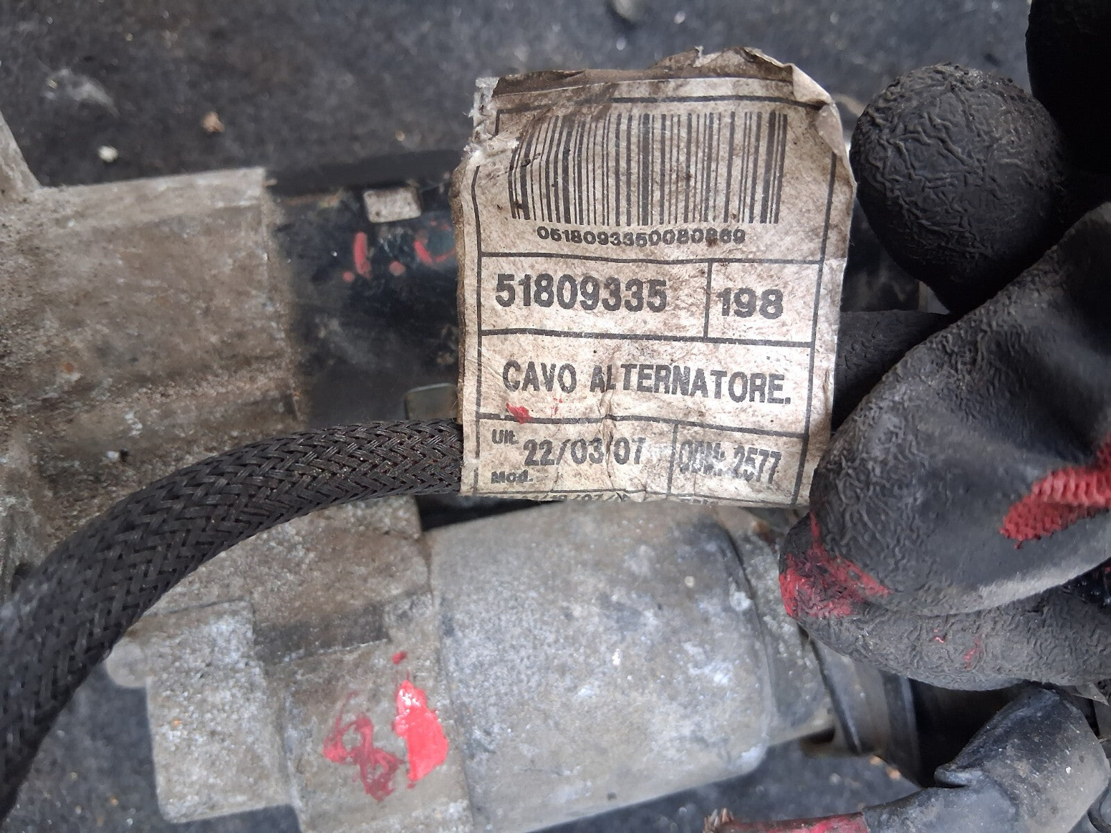 FIAT BRAVO 2009 1.9 DIESEL STARTER MOTOR 787218A152