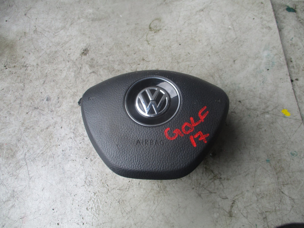 2017 VW VOLKSWAGEN GOLF STEERING WHEEL AIRBAG AIR BAG UNIT 621304201