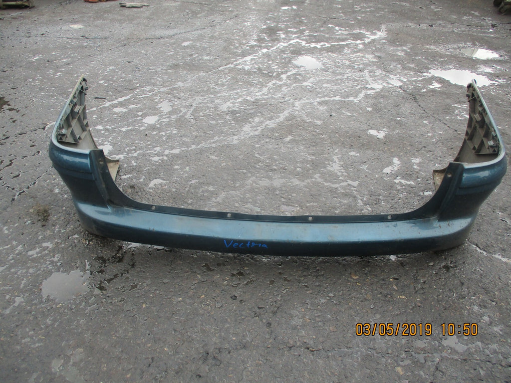 VAUXHALL VECTRA B REAR BUMPER GREEN BLUE